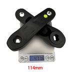 E-Bike Crank Arm Set Alloy Square Taper Hole Exercise Bike Dynamic Crankset 114/127/135/140/152/160/165/170/175 Bicycle Parts
