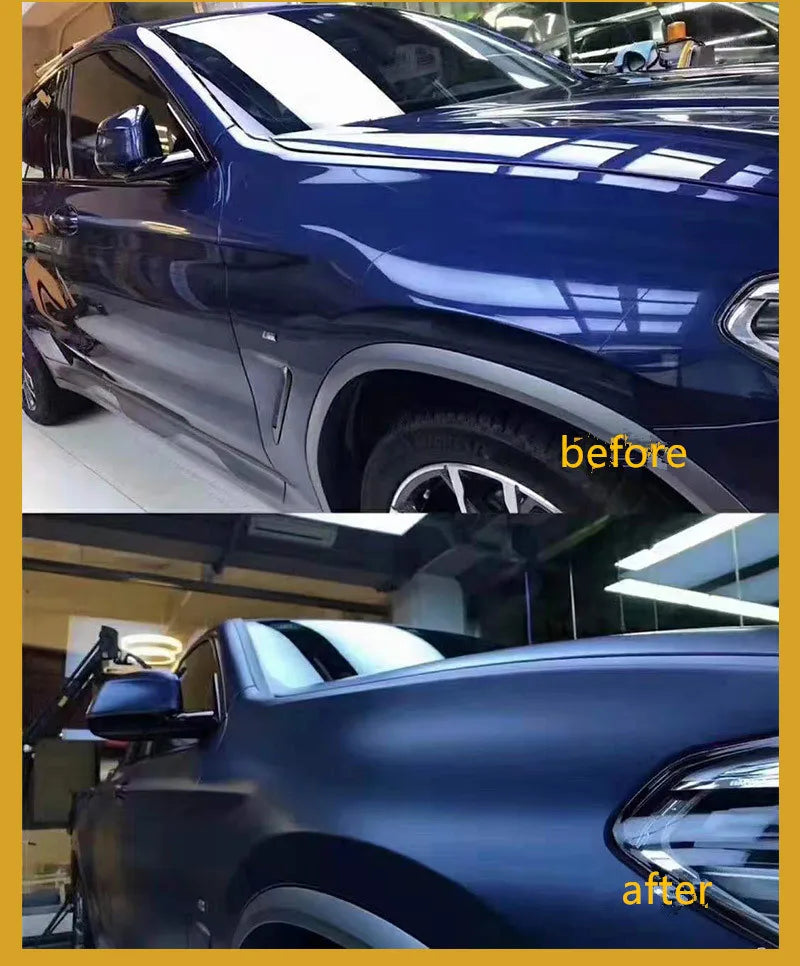 2-Layer Matte Clear PPF Paint Protection Film Vinyl Wrap Roll, Multiple Sizes