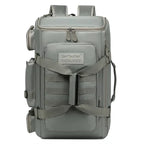 Large capacity fitness bag, travel backpack, dry wet separation shoulder bag, outdoor sports, fishing, yoga training bag