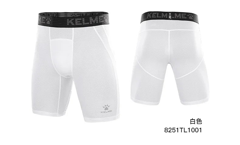 KELEM Shorts Gym Training  Soccer Running Shorts Breathable Quick Dry Elasticity Sportswear Thin Tight Men's Shorts 8251TL1001