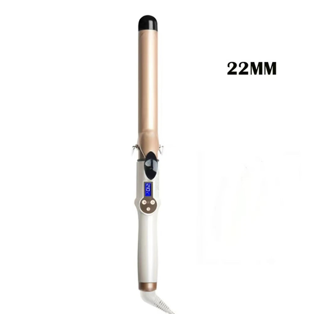 Electric Professional Ceramic Hair Curler LED Curling Iron Roller Curls Wand Waver Hair straightener Styling Tool 9mm-38mm