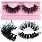 Free Shipping 10Pairs/Pack Fluffy Wispy Natural Strip Lashes With Spikes Wholesale in Bulk Faux Mink Lashes Supplies