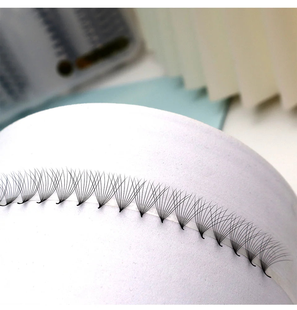 2000 Fans 0.05 0.07 Mix C D Lash Promade Russian Volume Natural Handmade 8D 12D 14D Ultra Speed Top Premade  Lashes Extensions