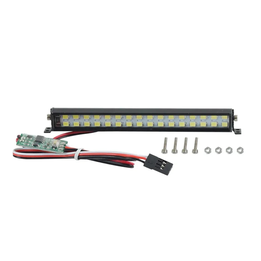 RC Car Super Bright LED Light Bar Roof Lamp CH3 Control for 1/10 RC Crawler Car Axial SCX10 Capra TRX4 TRX6 D90 CC01 YK4102