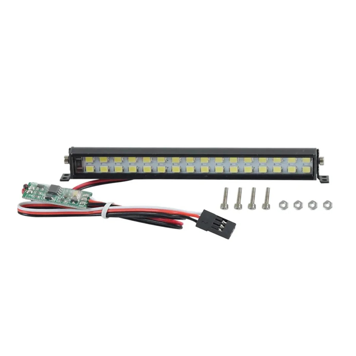 RC Car Super Bright LED Light Bar Roof Lamp CH3 Control for 1/10 RC Crawler Car Axial SCX10 Capra TRX4 TRX6 D90 CC01 YK4102