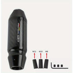 JDM Universal MUGEN Carbon Fiber Aluminum Black Automatic Stick Gear Shift Knob