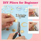 DIY Crystal Suncatcher Making Kit for Adults, Window Hanging Prism and Agate, Style A