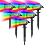 29 LED RGB Solar Spotlight Outdoor Landscape Light, IP67 Waterproof, 7 Color, 1pc
