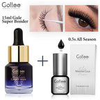 Gollee Fast drying 0.5s Eyelash Extension Glue Waterproof Eyelash Adhesive Lashes Supplies Strong Glues For Salon Makeup Beauty