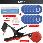Onnfang Garden Tools Hand Tying Machine Tapetool Vegetables Tapener Black Garter Plants Plant Branch Tapes