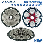 ZRACE Bicycle Cassette 8 9 10 11 12 Speed MTB bike freewheel 11-42T / 11-46T / 11-50T/11-52T for ALIVIO / DEORE / SLX / XT