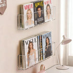 Organizer Picture Book Display Cabinet Bookshelf Wall Behind the Door Reading Magazine Storage Wall Hanging Bookshelf