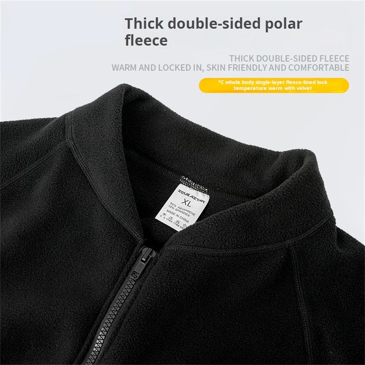 Dry Diving Polar Fleece Liner One Piece Suit Wetsuit Accessories Men Women Thermal Underwear