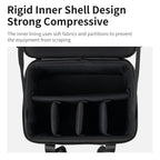 Selens 2026 Waterproof Zipper Storage Bag Photo Studio Kits Photography Equipment Hard-sheel Liner High Capacity Camera Lens Bag