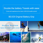 BG-550D BG-E8 Vertical Battery Grip for Canon EOS 550D 600D 650D 700D Rebel T2i T3i T4i T5i Anti-slip Stable Shooting