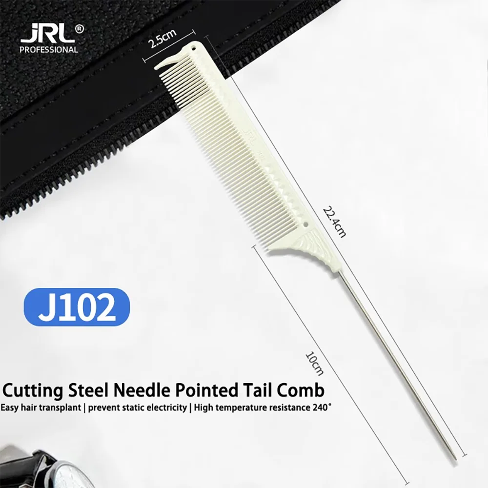 JRL Professional Hairdressing Comb Set Non-Slip Salon Styling Comb - Style J101-J307