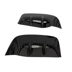 For Kia Stinger 2017-2023 2Pcs Car Side Vent Sticker Air Flow Fender Exterior Air Intake Fender Decor Cover Trim Accessories