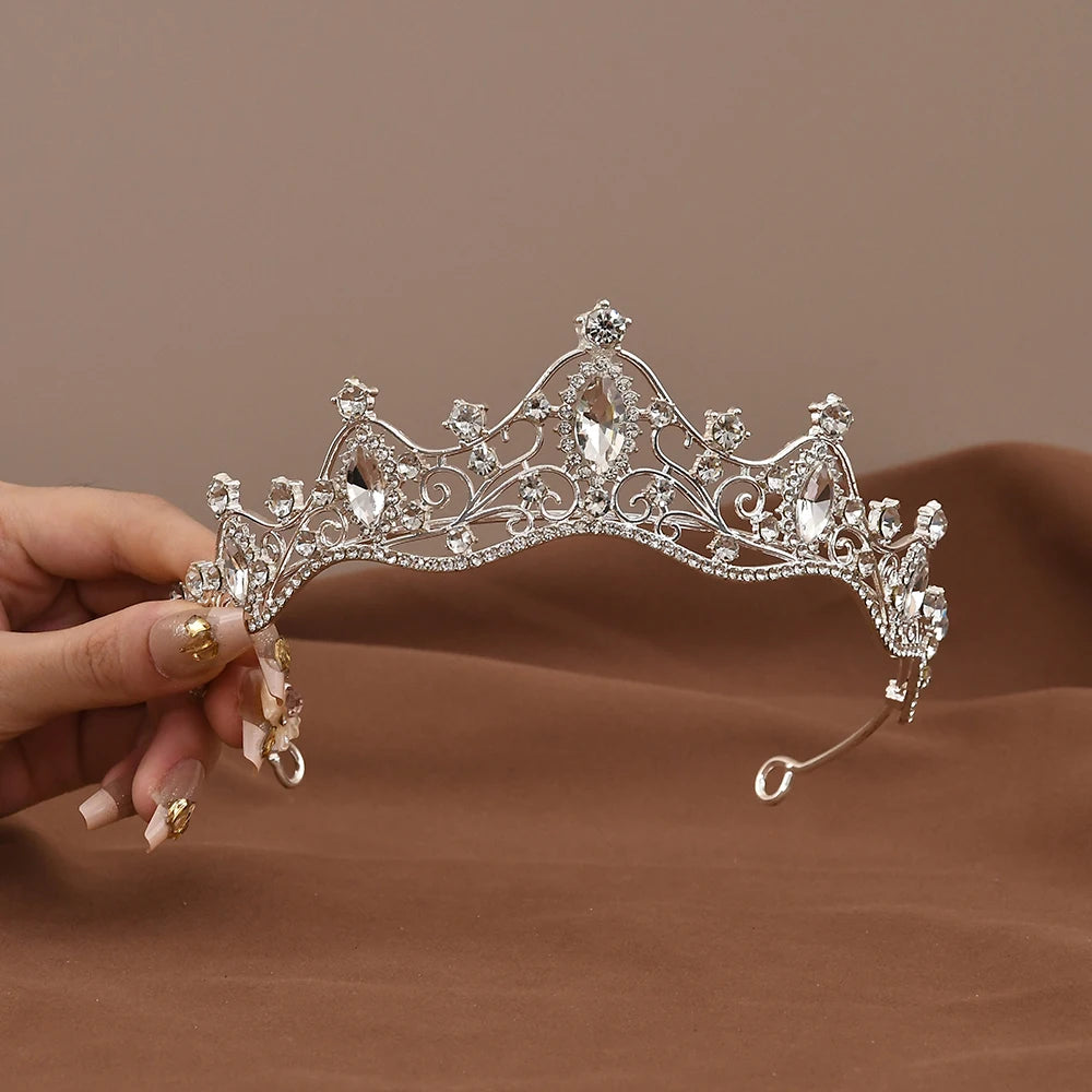 Princess Crystal Crown for Women Headbands Hair Accessories Bridal Wedding  Party Prom Jewelry Hair Accessories Decoration