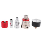 Air Compressor Pressure for Valve Switch Regulator Pressure Switch Control for Valve with Gauge Stainless Steel Dual Sca