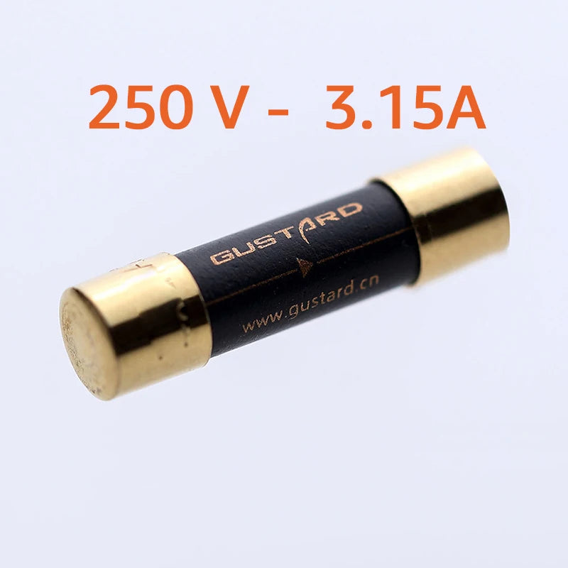Gustard HIFI Audio FUSE 1.6A 3.15A 5A 8A 12A For DAC AMPs  Power Amplifier
