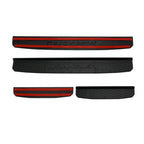 Jeep Wrangler JL 2018-2019 Door Sill Entry Guard Protector Plates, 2 or 4 Door