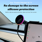 Car Phone Mount Holder 15W and 25W Qi2.2 Magnetic Wireless Charger Compatible with MagSafe for Tesla Model Y 3 JUNIPER 2026