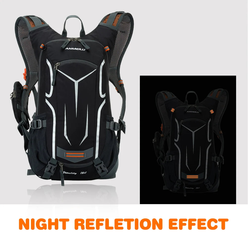Bike Cycling Backpack Rucksack Bicycle Bag Breathable Riding Camping Running Hydration Vest Backpack Cross Bag Bike Accessories
