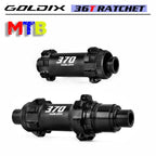 GOLDIX M370 MTB Hub Ratchet 36T 28 Hole Center Lock Disc Brake Straight Pull MTB Hub Thru/QR 148mm 141mm for SHIMANO SRAM