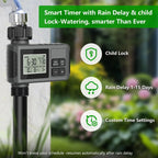 360° Free-bend Misting Nozzle Adjustable Atomizer Sprayer Outdoor Watering Kits Garden Programmable Timer Misting Cooling System