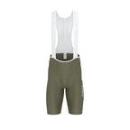 INBIKE Men's Padded Cycling Bib Shorts Quick-Dry Breathable MTB Bike, Black/Green EU Sizes