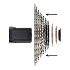 GOLDIX Ultralight CNC Road Bike Cassette 11/12 Speed k7 11S 12S 28T/32T/34T/36T Cassette Sprocket for SHIMANO HG