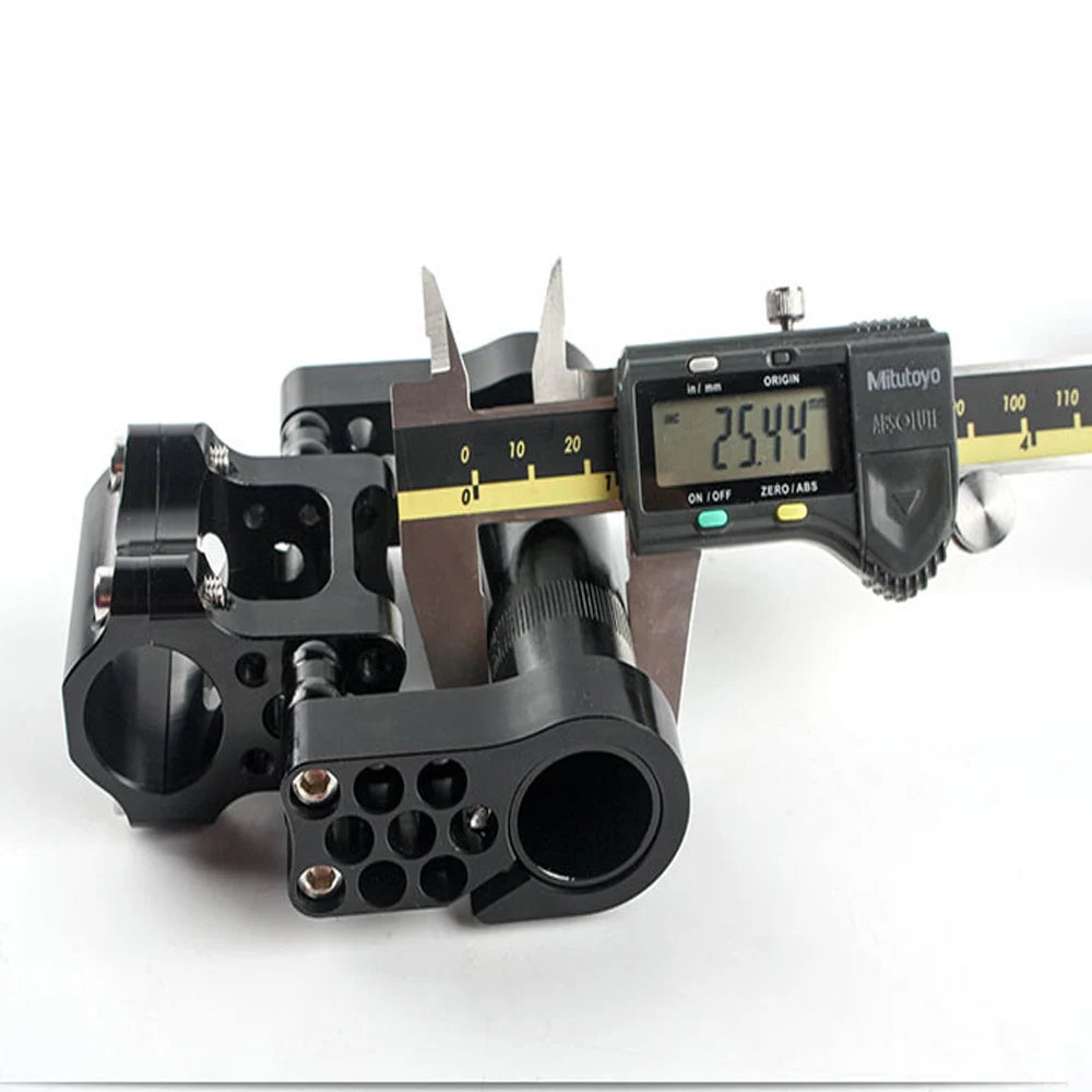 Litepro 25.4 to 31.8 Bicycle Handlebar Stem Folding Bike Table Bmx Bridge Handle Bar Short Power Adjustable Double Stem Riser