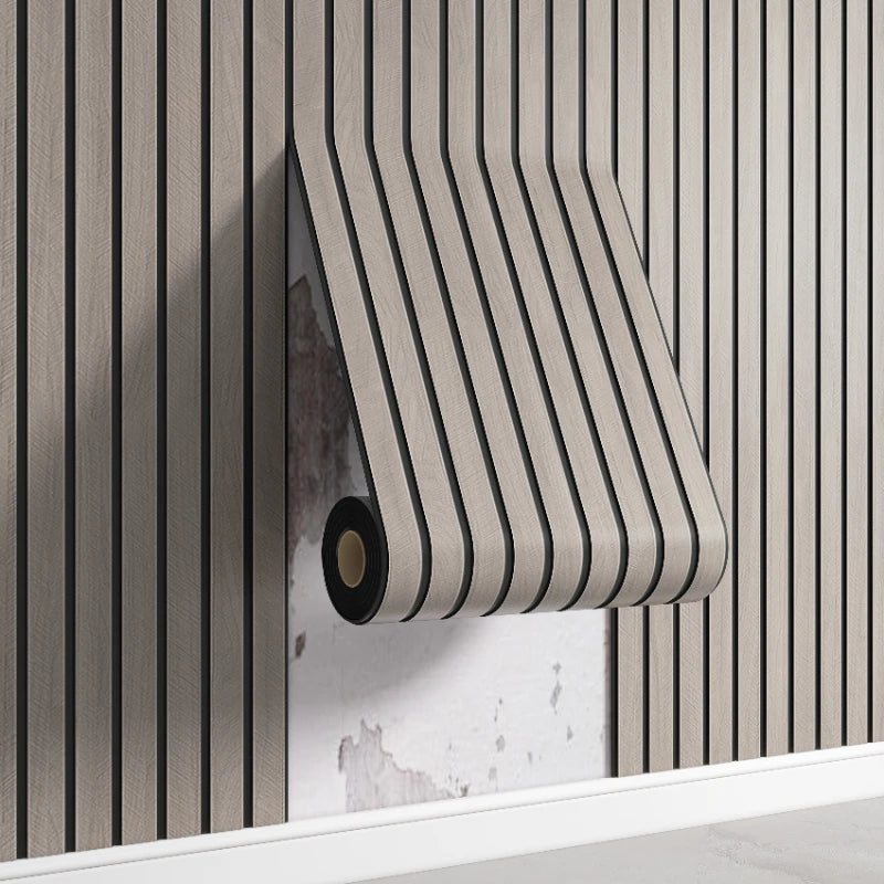 1 Roll of Self-Adhesive Grille 3D Stereo Concave-Convex Wall Panel for Living Room Background Wall Decoration Wall Sticker Wallpaper