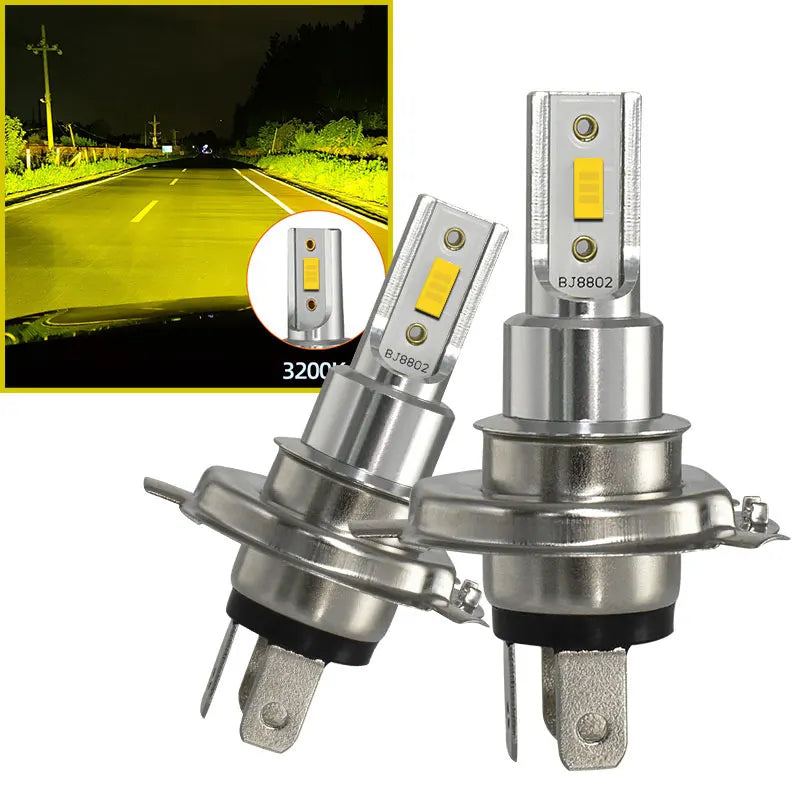1:1 Halogen Bulbs to LED H7 LED Plug and Play 1900K 3200K 6000K 8000K Amber/Golden/White/Blue DC 12V for Car Headlight Lights