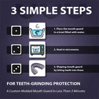 KOHEEL TG Mouth Guard for Teeth Grinding with Forming Tray, Dental Guard That Easy to Use & Perfect fit, Stops Bruxism Night Gua