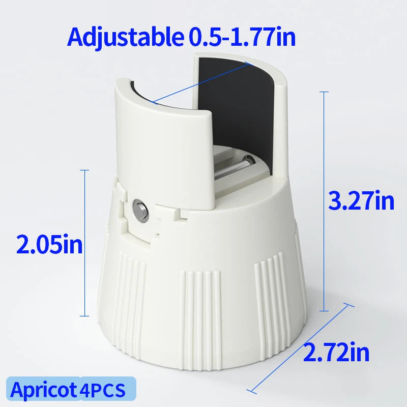 Adjustable Splint-Type Lift Pads: Moisture-Proof, Shockproof For Furniture Legs; Fits Table/Chair/Stool Legs For Heightening