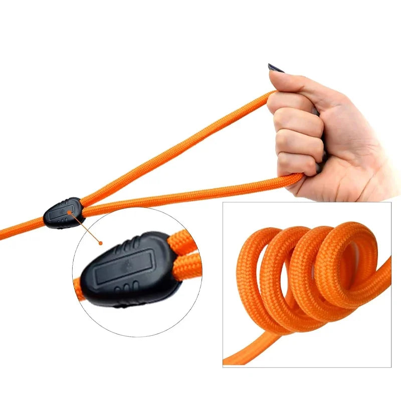 5M/10M/15M Heavy Duty Nylon Dog Leash - Ideal for Recall & Agility Training Tailored, Suitable for Medium to Large Dogs