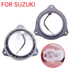 2pcs Car 6.5Inch Speaker Pad Mount Adapter Bass Sub Woofer Audio Ring Spacer Transfer 6.5" Horn Pad Plug Washer for Suzuki SUZUK