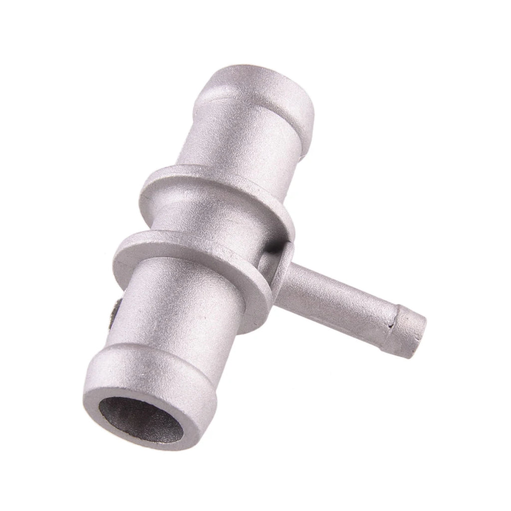 2Pcs 3/4'' 5/16'' 3/4'' Silver 20mm-8mm-20mm Tee Heater Hose Coolant Reducer Fitting Water Connector Universal New