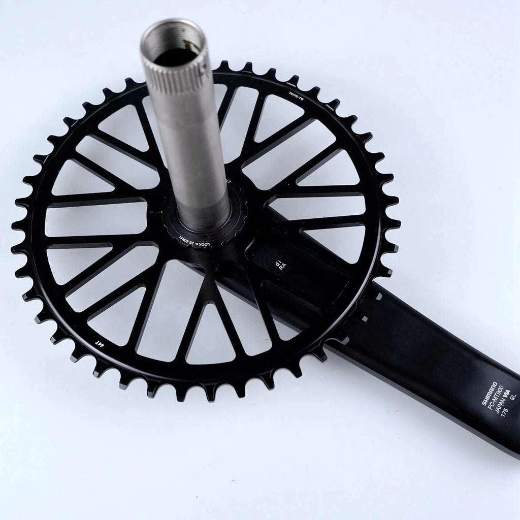 ZRACE GR01 Gravel/MTB Chainring for Shimano M9100/M8100/M7100/M6100/MT900, 40T