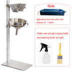 3D Printer Resin Recycle Funnel Stand Resin Vat Holder Resin Tank Stand Funnel Holder Easy to Pour Liquid to Bottle Easy Clean R