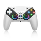 PS5 wireless controller gamepad with turbo, vibration, programmable buttons, RGB light