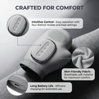 Hand Massager with Airbag Compression Finger Wrist Palm Massage Machine Vibration Glove for Hand Muscle Relax Gift for Frind