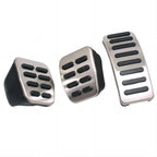 Stainless Steel Car Pedal Pad Set for VW Golf 4 Polo Bora Beetle Audi A3 SEAT Leon MT/AT