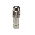 10 Sets Adjustable Copper Misting Nozzle Universal Spray Sprinkler With 8mm Tee Connector for Watering Irrigation Cooling