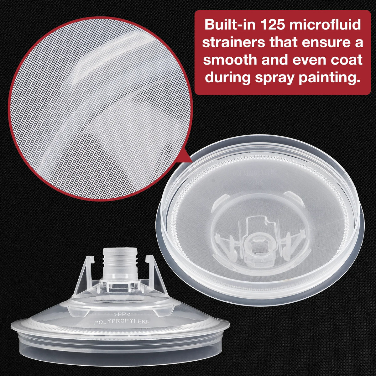 10/25/50Pcs Spray Gun Paint Mixing Cup H/O Quick Cup Spray Gun Tank 20.3oz/600ML Disposable Paint Cup with Spray Gun Cup Adapter