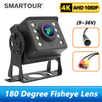 AHD 1080P Truck Rear View Camera for Bus Paking Car 12-24V 8 Led HD Night Vision Waterproof Bus Reversing Camera For Monitor