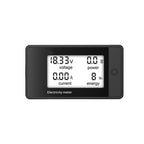 20A/50A/100A/200A Digital Meter DC8-100V Voltmeter Ammeter LCD 4-in-1 DC Voltage Current Power Energy Detector Amperimetro Shunt