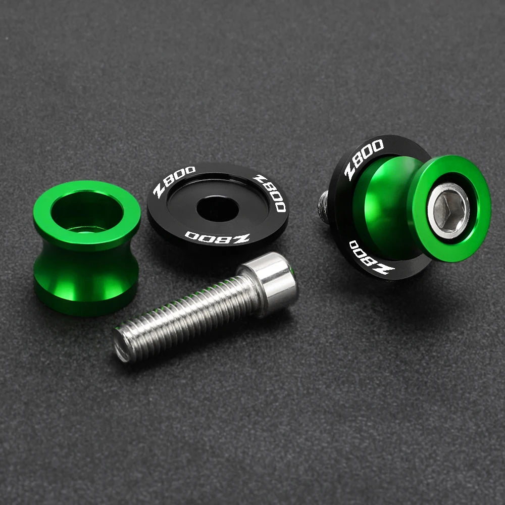FOR KAWASAKI Z800 Z 800 2013-2017 2018 2019 2020 2021 2022 2023 8MM Motorcycle accessories Swingarm Spools slider stand screws
