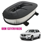 Car Air Filter Element Auto Accessories 2.0-3.0L OEM 13717811026 For BMW X3 X5 X6 F25 F15 E72 E71 E70 Air Filter